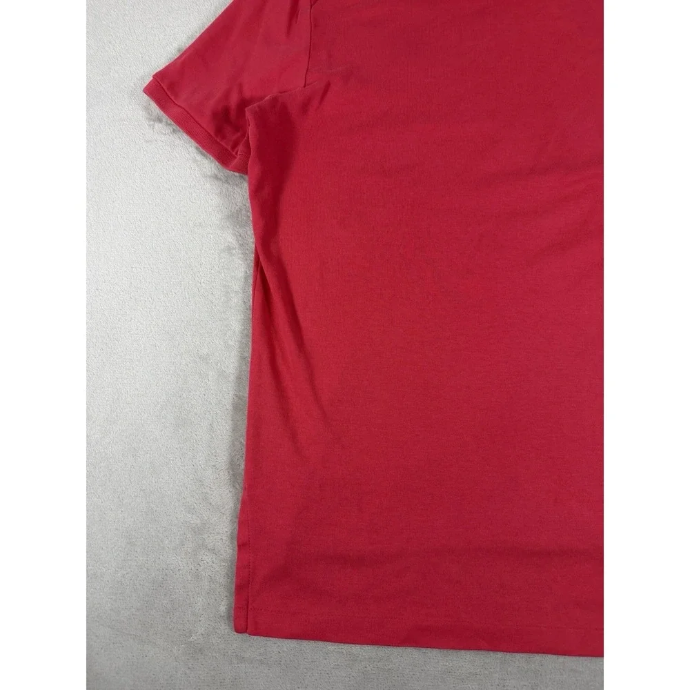 Polo Ralph Lauren Mens XL Pink Short Sleeve Iconic Mesh Pony Logo Polo Shirt XL
